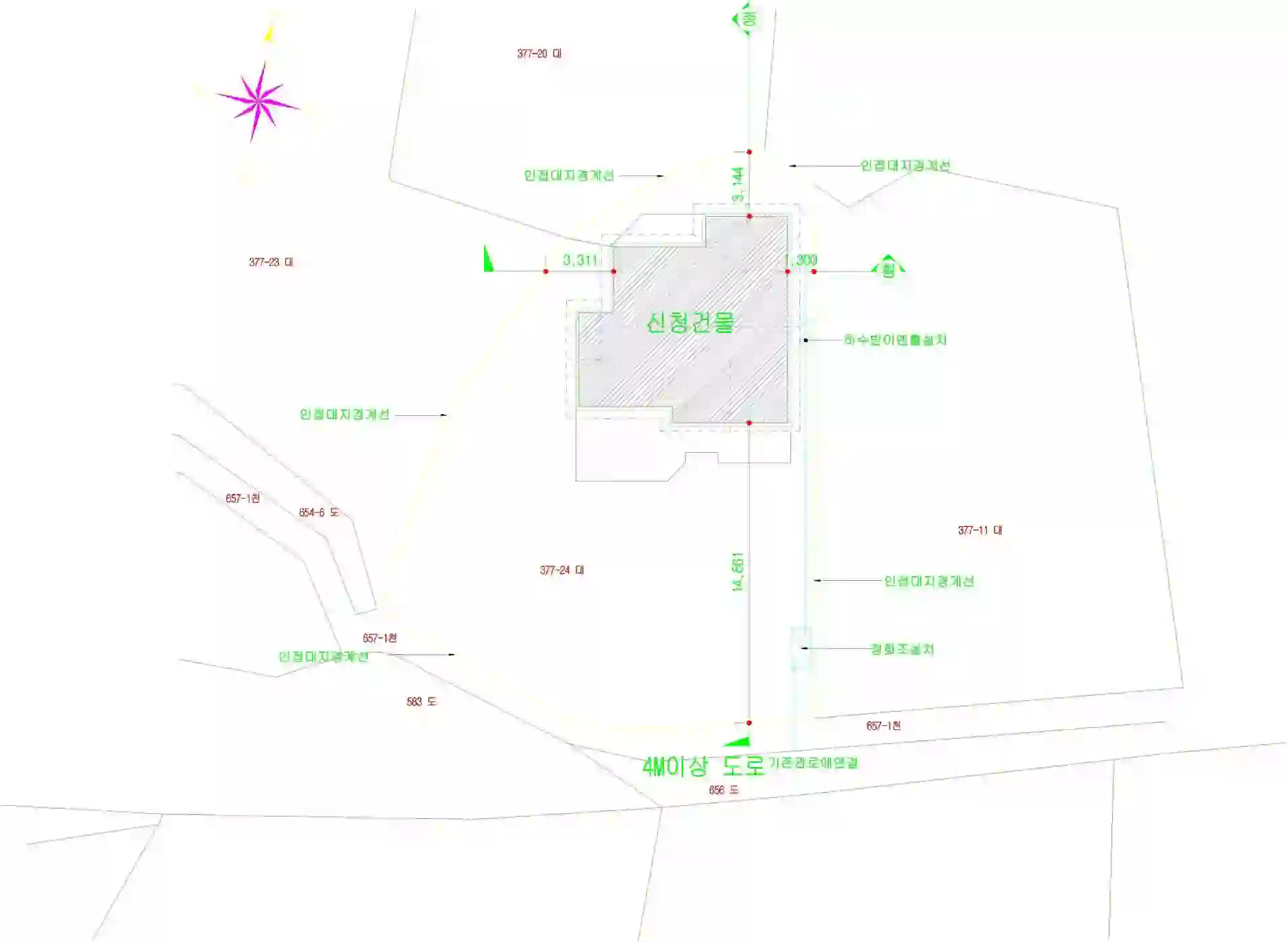 관한리 377-24 배치도 이미지